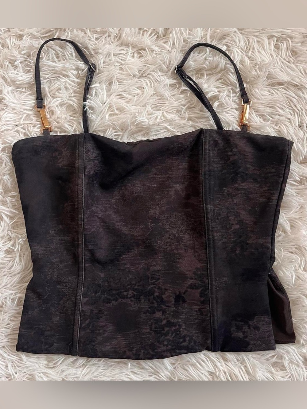 white fox show favorite bustier umber lace tank going out top